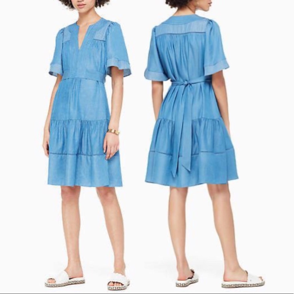 Kate spade New York
indigo railroad dress Size:XS